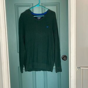 Classic fit v neck sweater